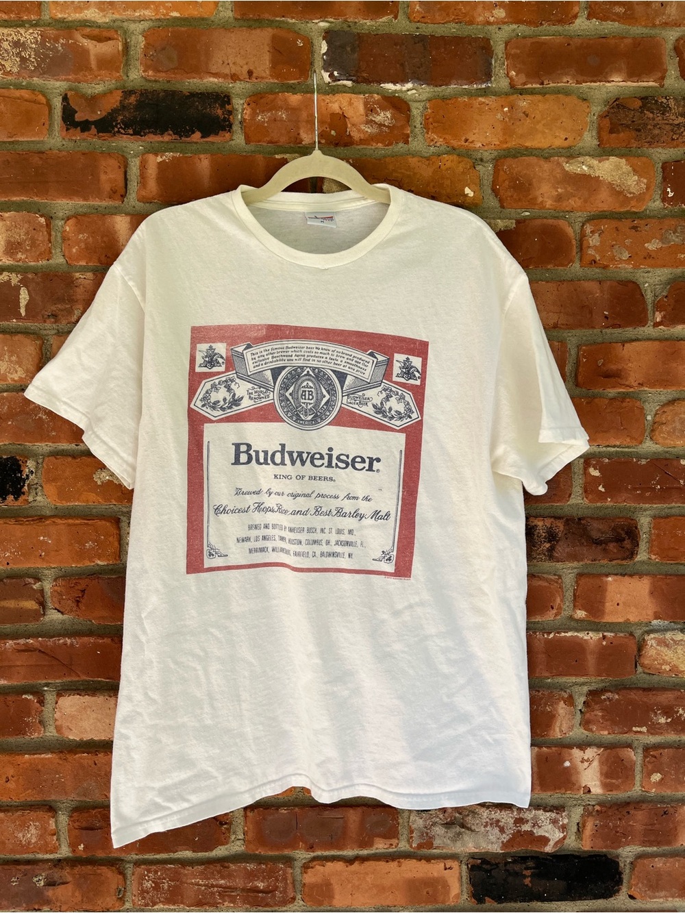 JUNK FOOD TEES BUDWEISER CLASSIC FLEA MARKET TEE